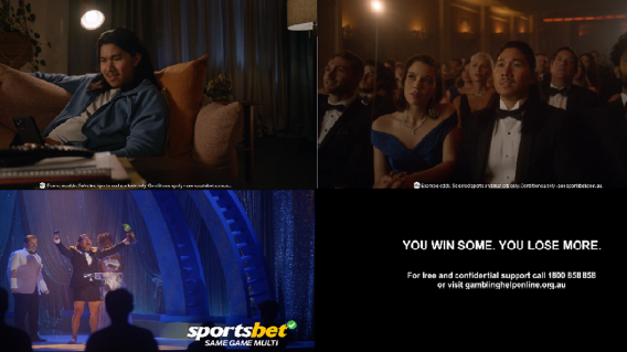 Sportsbet breaches Ad Standards code for making gambling look sexy