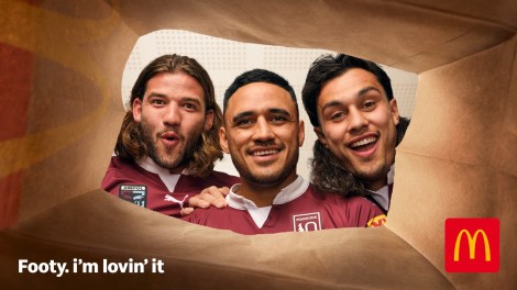 DDB Sydney turns McDonald’s maroon and blue in State of Origin campaign