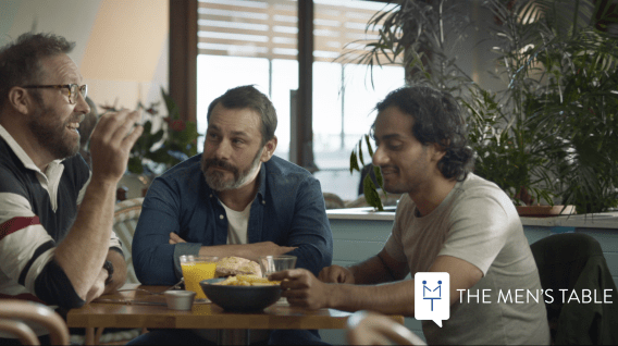 ‘Australian male gibberish’ features in latest spot by The Hallway for The Men’s Table