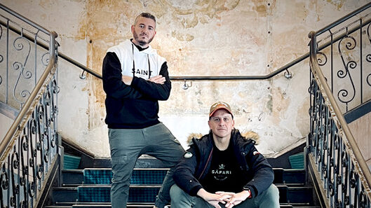 Dynamic Duos: Safari partners Nigel Camilleri and Andrew Englisch