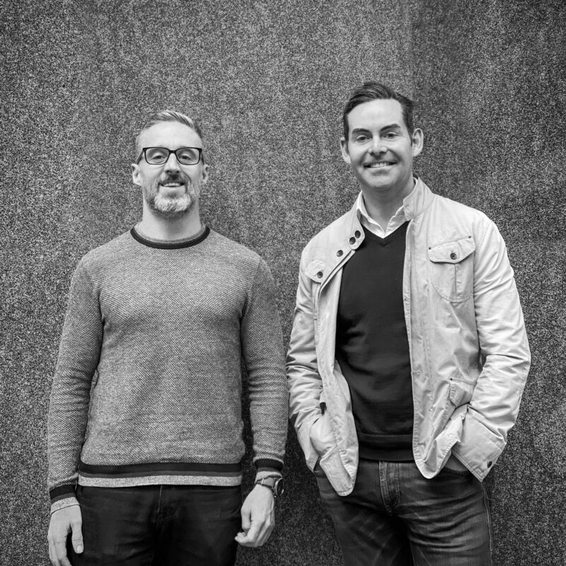 Neville Doyle and Nick Muncaster from AJF.