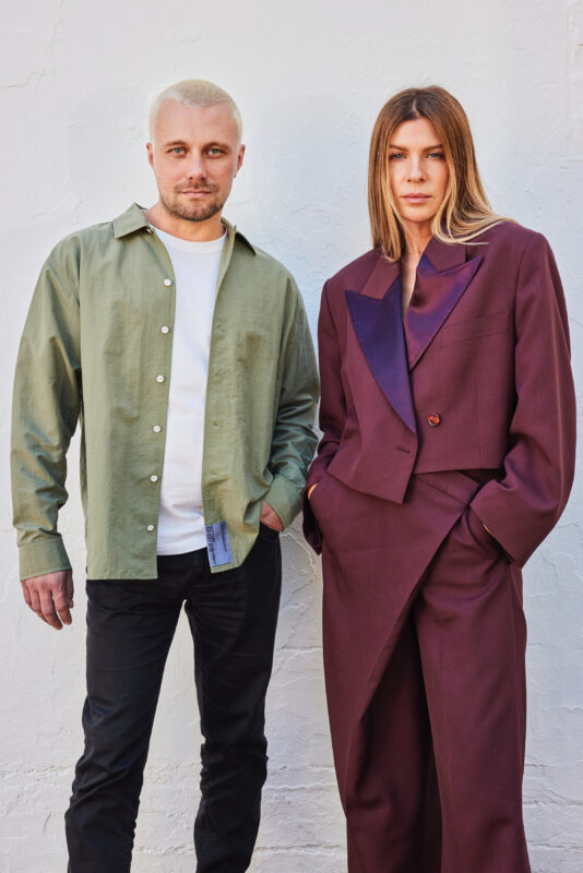 Pete Harrison and Emma van Haandel