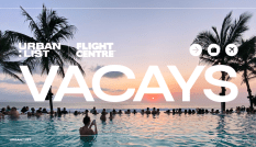 Vacay's, Flight Centre and Urban Lists' Partnership Banner