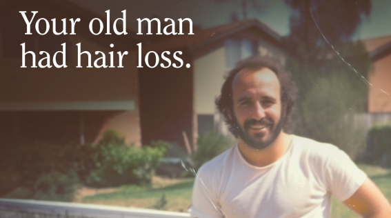 Men’s health campaign throws back to when Boomers had it all – except for one thing