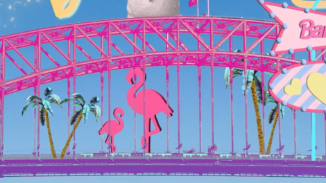 Barbie ‘takes over’ the Sydney Harbour Bridge in AR campaign