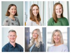 The faces of Anthem's three new appointments and three new promotions