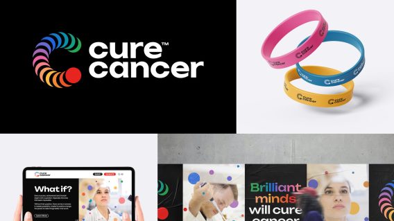 Cure Cancer refreshes brand design via Principals