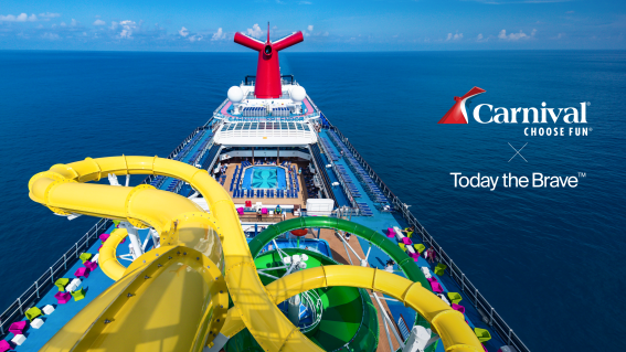 Today the Brave adds Carnival Cruise Line to growing client list
