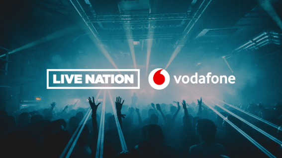 Vodafone partners with Live Nation to grant customers exclusive access