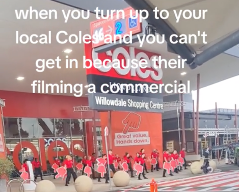 The Coles big red hand is back. Customers will see through it unless margins are trimmed too