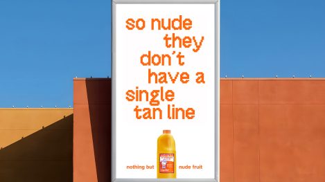 Nudie Juice gets cheeky in new campaign
