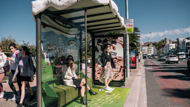 Ben & Jerry’s transforms Bondi bus shelter to promote new product