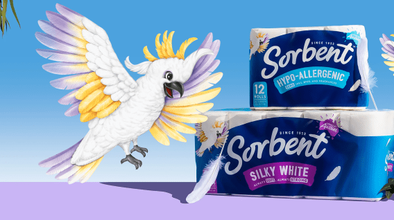 Sorbent reclaims cheeky brand image after becoming ‘outdated and tired’