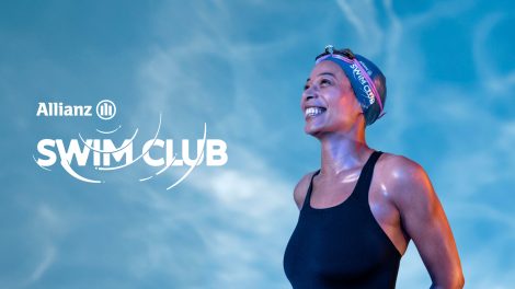 Allianz’s Swim Club teaches adults how to swim