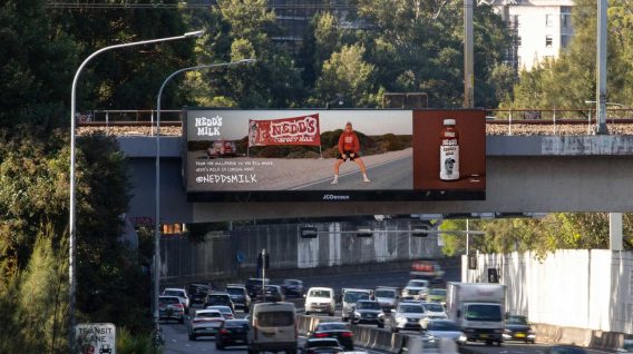 Nedd Brockmann’s DIY fundraiser goes large with help from JCDecaux