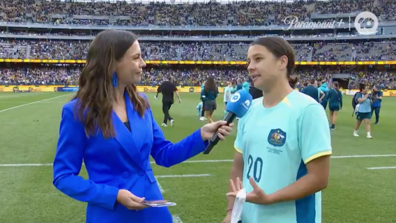 Matildas kick goals for Ten, but The Block digs in