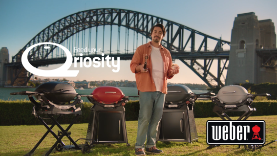 Weber campaign launches with subtle salute to Paul Hogan’s barbie