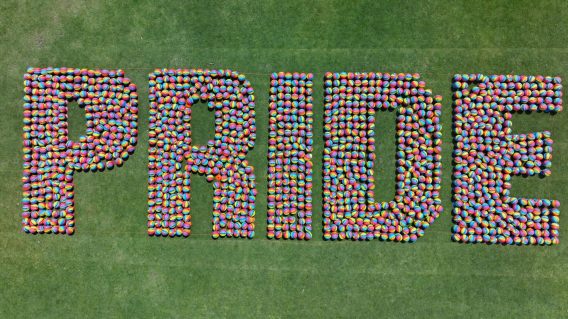 The NBL and Champion celebrate pride with a basketball display