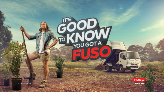 Fuso Trucks and Akkomplice launch ‘It’s Good to Know You Got a Fuso’ campaign