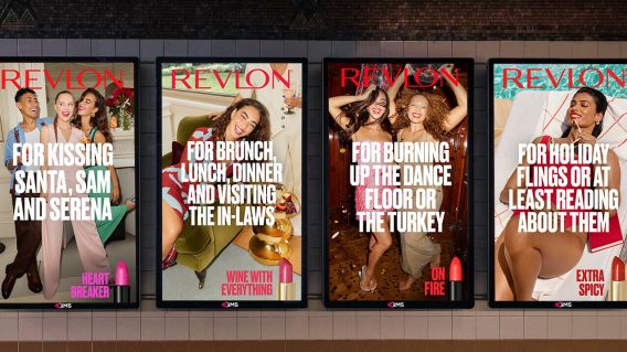 Revlon launches new OOH campaign via Emotive