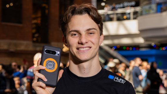 Formula One champion Oscar Piastri says ‘keep your hands off it’ while driving