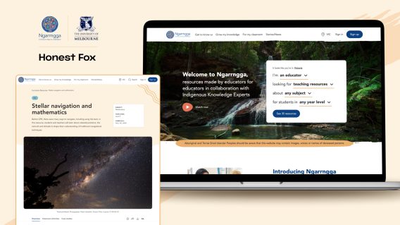 Honest Fox and the Ngarrngga Project team partner up for Indigenous knowledge website