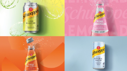 Schweppes refreshes brand identity via Bulletproof