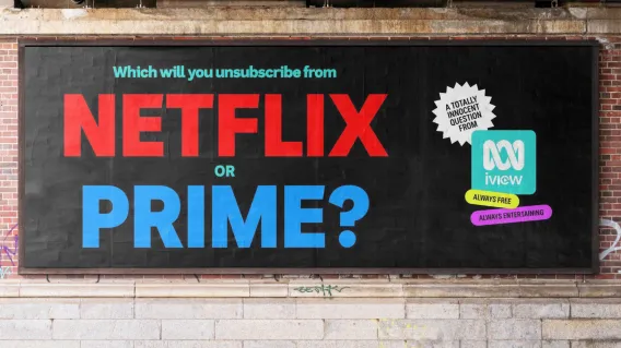 ‘The great unsubscribe’: ABC iview pits streaming services against each other in new spots via Howatson+Co