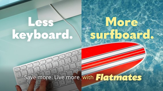 ‘Save more, live more’: AJF Partnership develops new creative for REA Group’s Flatmates
