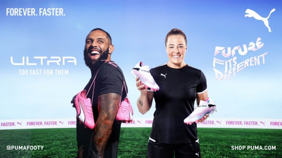 AFL and NRL stars front new Puma campaign, via Bursty