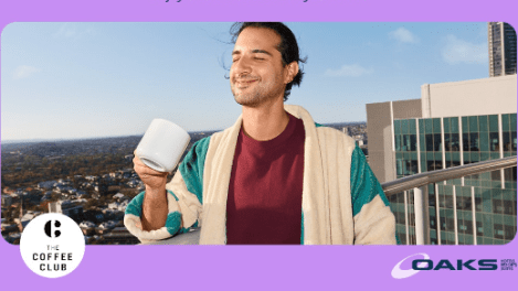 Oaks Hotels partners with The Coffee Club, Foxtel and Menulog to improve guest experiences