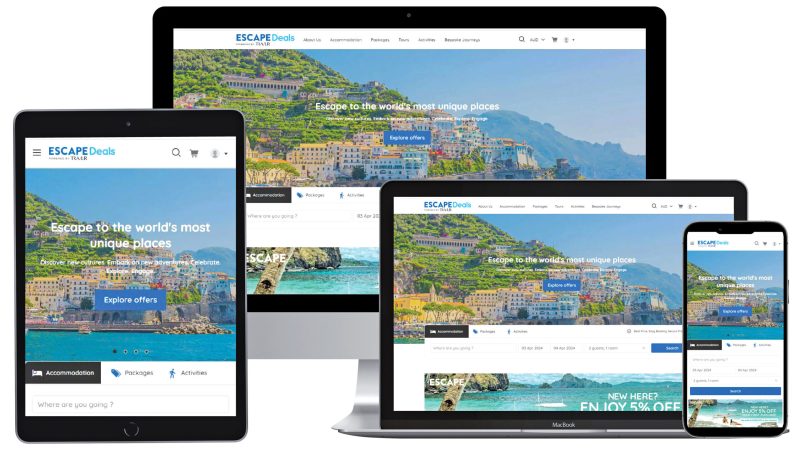 Escape launches new travel content destination, ‘Escape Deals’