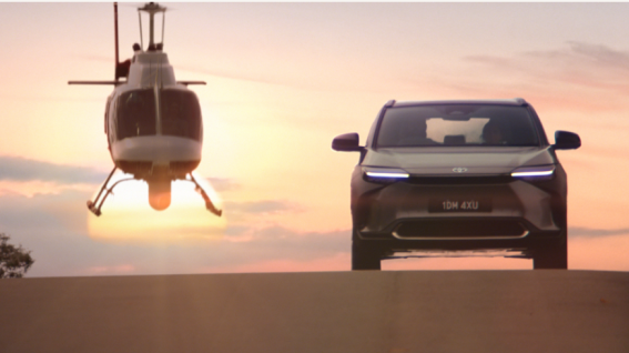 Toyota launches new car with campaign from HERO