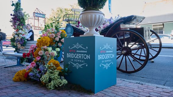 Bowral enters its regency era for Bridgerton campaign