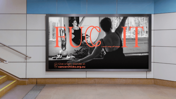 Cancer Chicks say ‘FUCC It’ in new brand platform, via MBCS
