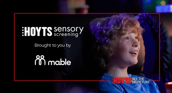 Mable officially extends HOYTS Sensory Screenings partnership