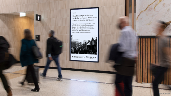 Tourism Tasmania and Broadsheet encourage off season visitors in new campaign