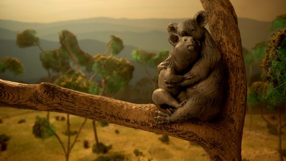 Bulldozers destroy bushland paradise in new Greenpeace campaign via Photoplay’s Dropbear