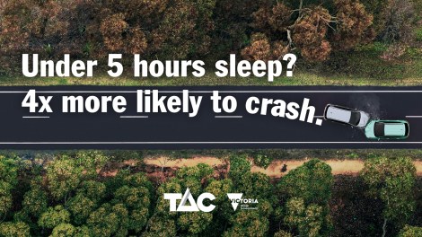 Victoria’s Transport Accident Commission issues wake up call to sleep-deprived drivers, via Clemenger BBDO