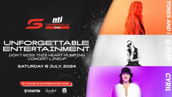 Cyril, Tones and I, and G Flip confirmed for NTI Townsville 500