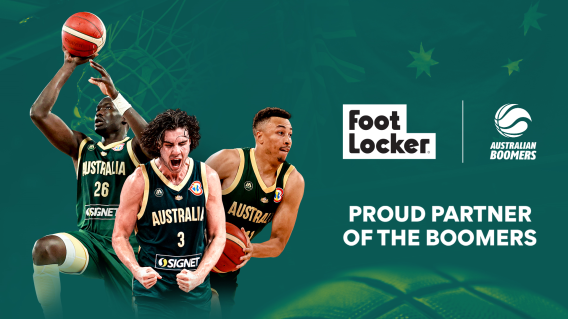 Basketball Australia announces Foot Locker as major partner for the Boomers