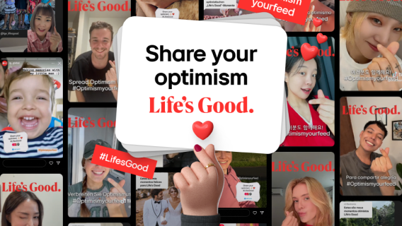 LG fosters positivity with new social media challenge