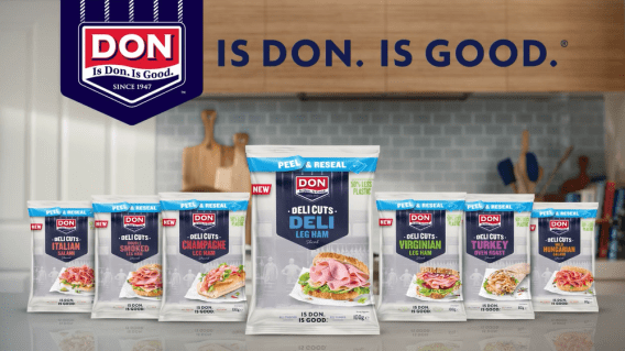 Latest ‘Is Don, Is Good’ campaign launches to promote new product, via Now Screen