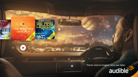 Imagination is key in Audible’s first-ever global brand marketing campaign