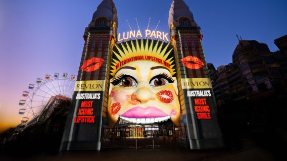 Luna Park face slays five makeup looks for charity, via REVLON and Emotive