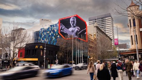 Nike celebrates the Matildas on Australia’s newest 3D digital billboard