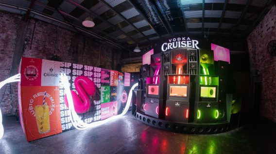 Vodka Cruiser and Traffik mix technology and music to launch new flavours