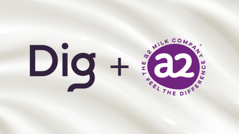 Dig secures a2 Milk’s social media and content account