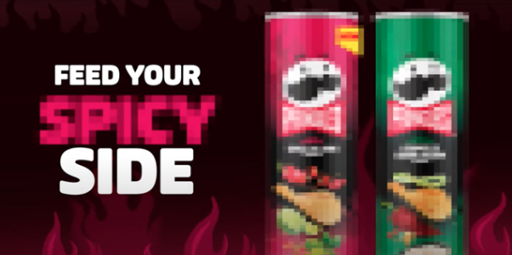 Pringles and Thinkerbell release censored campaign for snack’s new spicy range