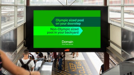 Domain delivers personalised signage for Aussie property hunters, via Howatson+Company campaign